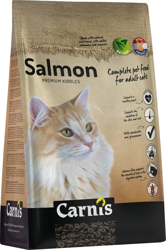 Carnis Kat Droog Zalm 3kg