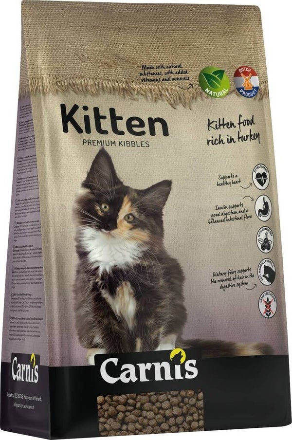 Carnis Kat Kitten Droog 1kg