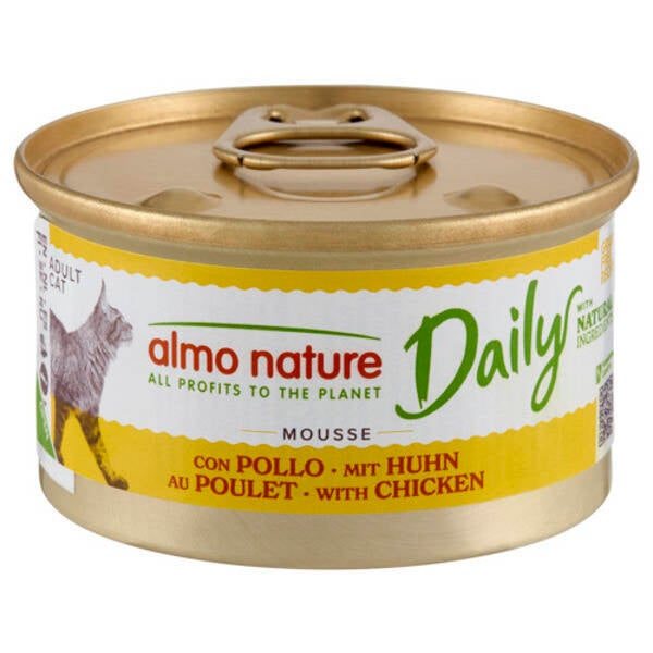 Almo Nature Cat Blik Daily Menu Mousse Kip 24x85gram