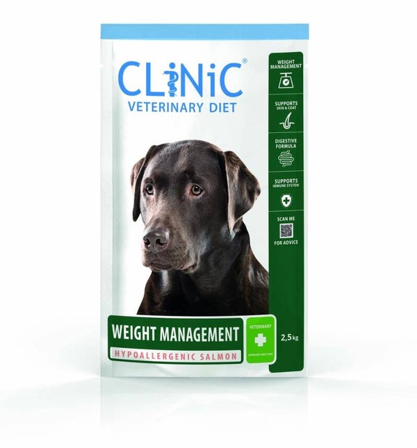 CLiNiC Dog Weight Management Salmon 2,5kg