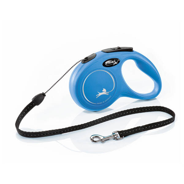 Flexi Classic Koord Blauw Small 5 meter