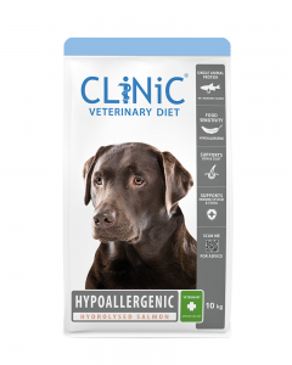 CliNiC Veterinary Diet dog hypoallergenic salmon 10kg