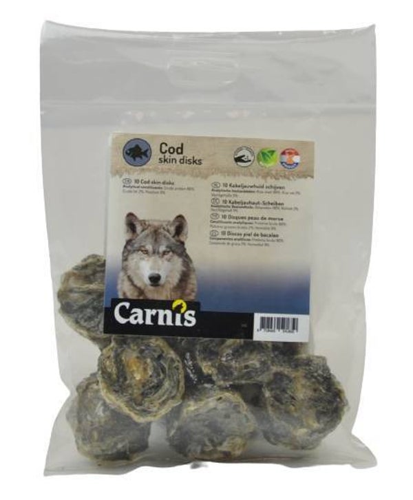 Carnis Schijfjes Kabeljauwhuid Mini 5x10stuks