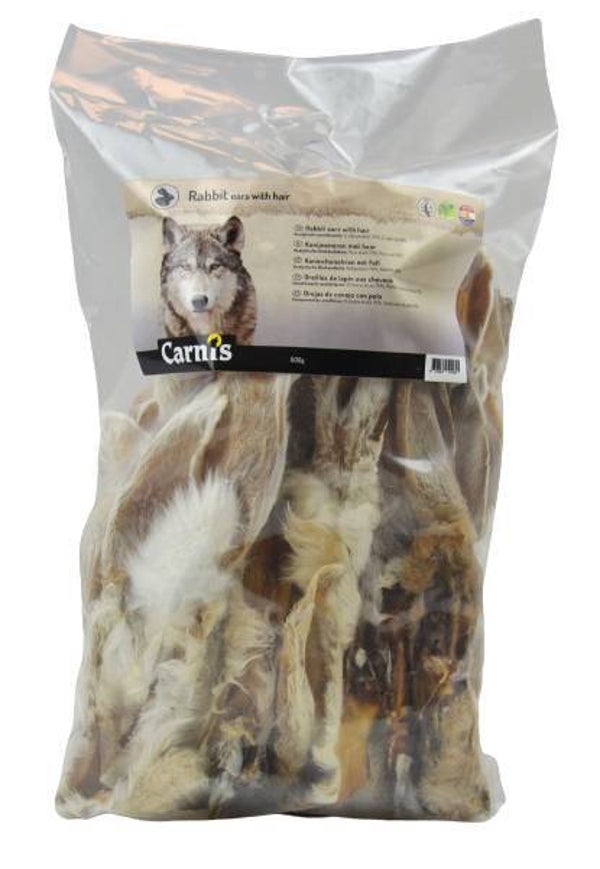 Carnis Konijnenoren Met Haar 5x500gram