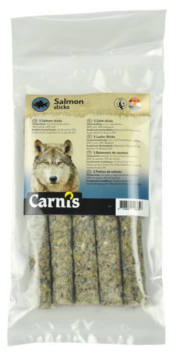 Carnis Sticks Zalm 5x5stuks