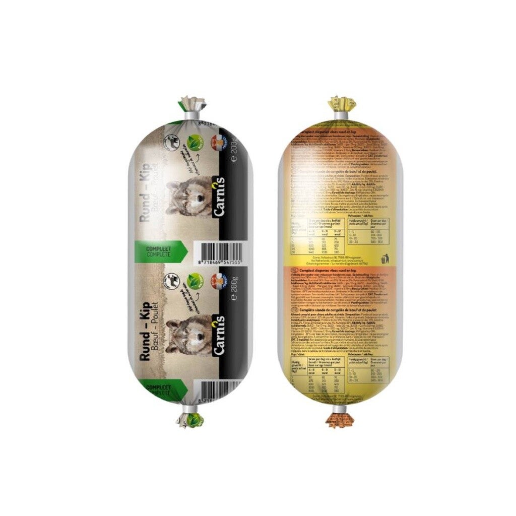 Carnis Vers Vlees Rund/Kip 10x1kg