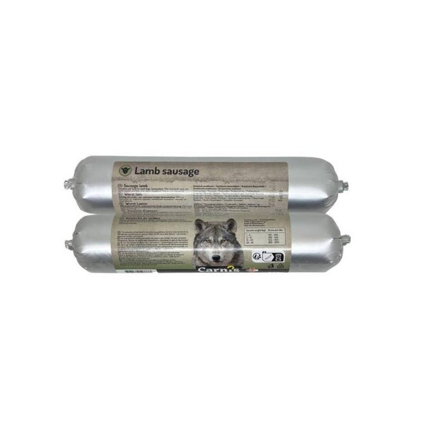 Carnis Gestoomde Worst Lam 24x400gram