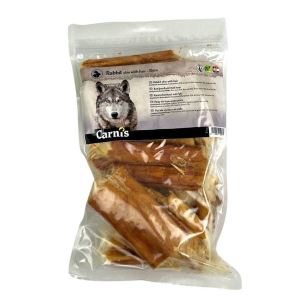 Carnis Konijnenhuid met Haar 15cm 5x200gram