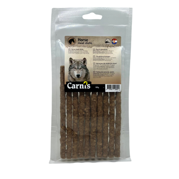 Carnis Vleessticks Paard 5x100gram