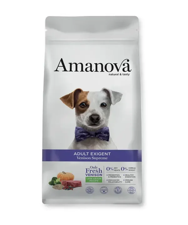 Amanova Dog Adult Exigent Venison 2kg