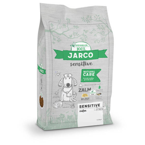 Jarco Dog Sensitive Natural Care Zalm 12,5kg