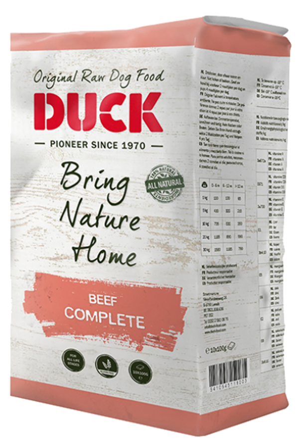 Duck beef complete 8x10x100gram