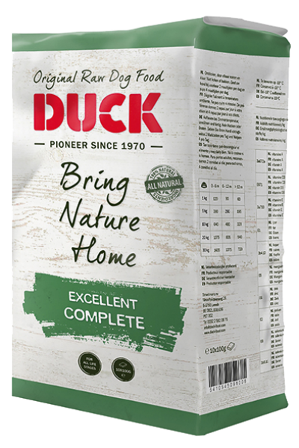 Duck excellent complete 8x10x100gram