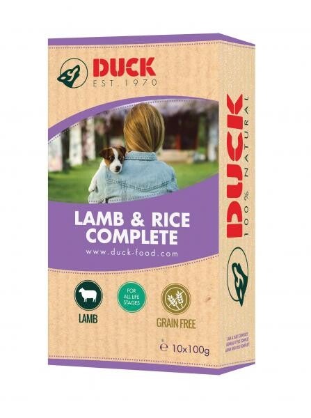 Duck lamb&rice complete 8kg