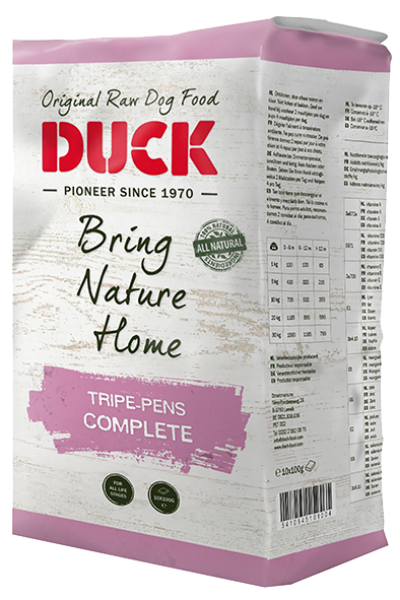 Duck tripe-pens complete 8x10x100gram