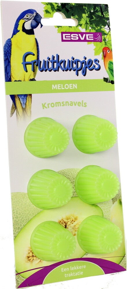 Esve Fruitkuipjes Meloen 6x6stuks