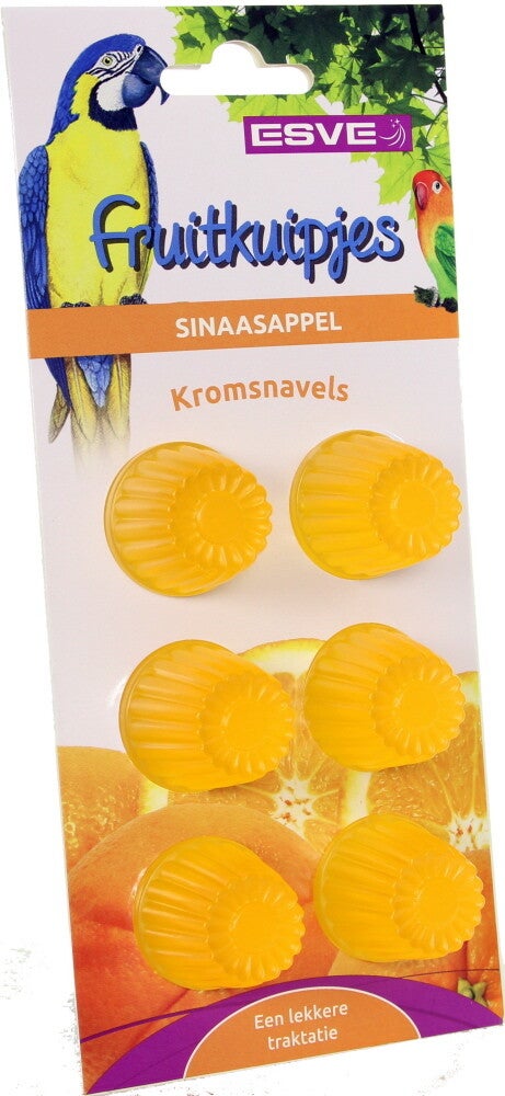 Esve Fruitkuipjes Sinaasappel 6x6stuks
