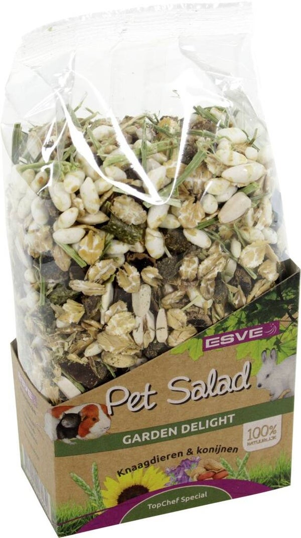 Esve Pet Salad - Garden Delight Knaagdier 8x175gram