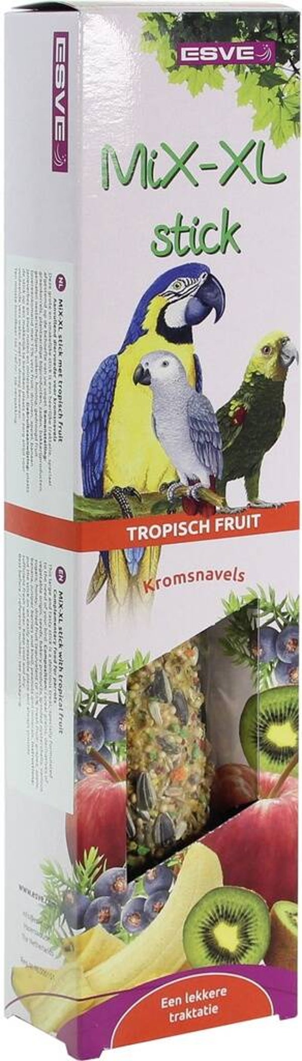 Esve MiX-XL stick Kromsnavel Tropisch Fruit 1stuks