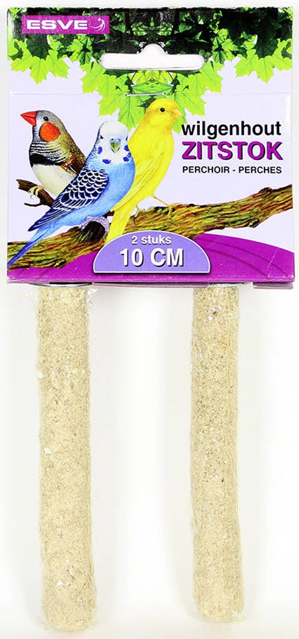 Esve Zitstok Wilgen 10 cm. 2stuks