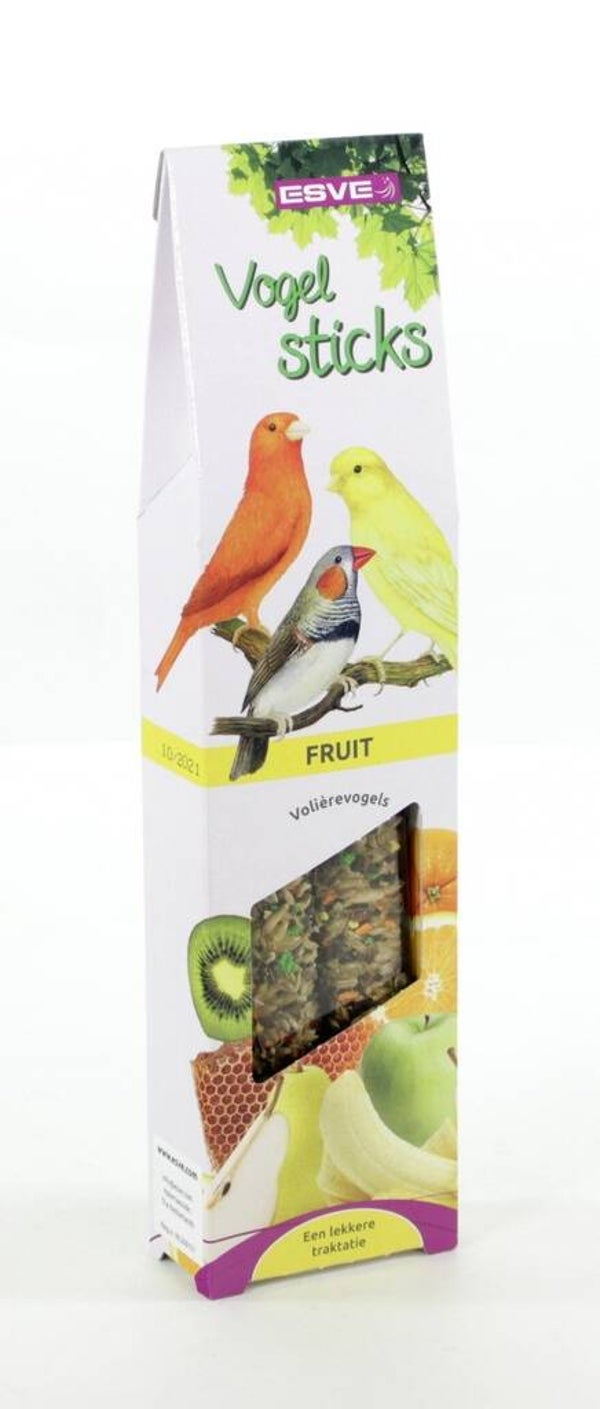 Esve Vogelsticks Kanarie Fruit 7x2stuks