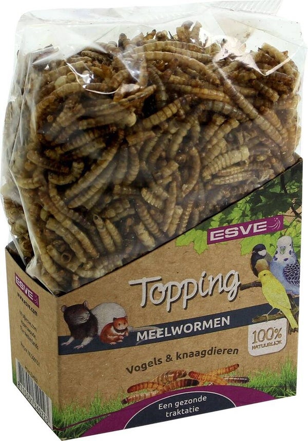 Esve Topping Meelwormen Vogel/Knaagdier 8x70gram