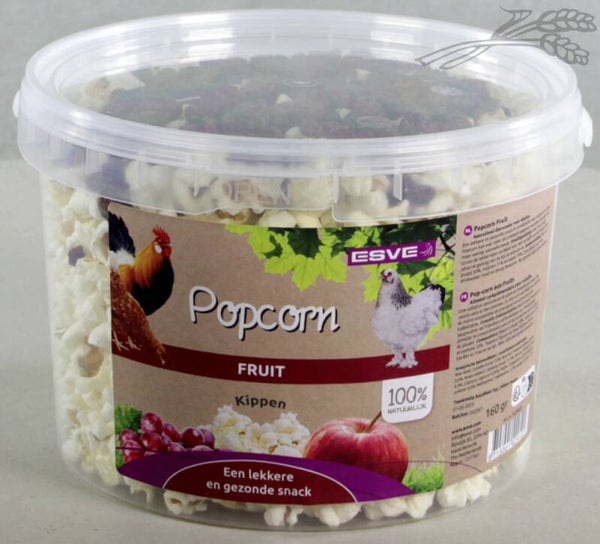 Esve Kippenpopcorn met fruit 3liter