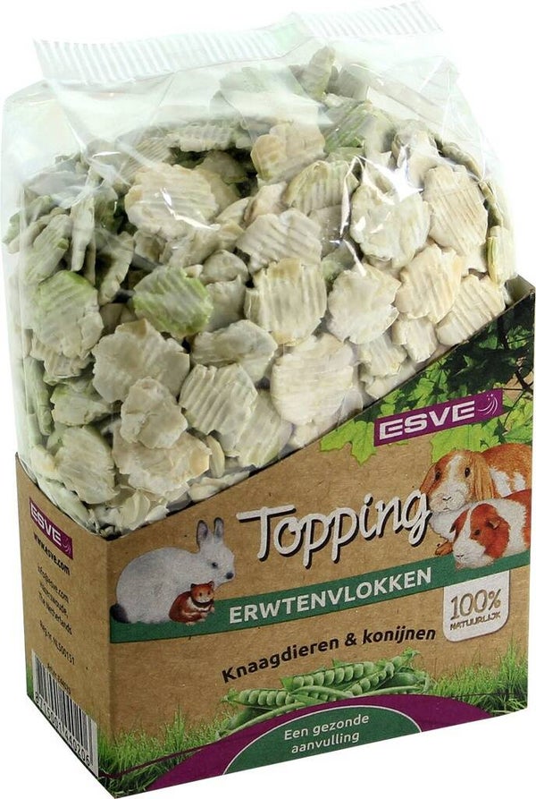 Esve Topping Erwtenvlokken Knaagdier 8x225gram