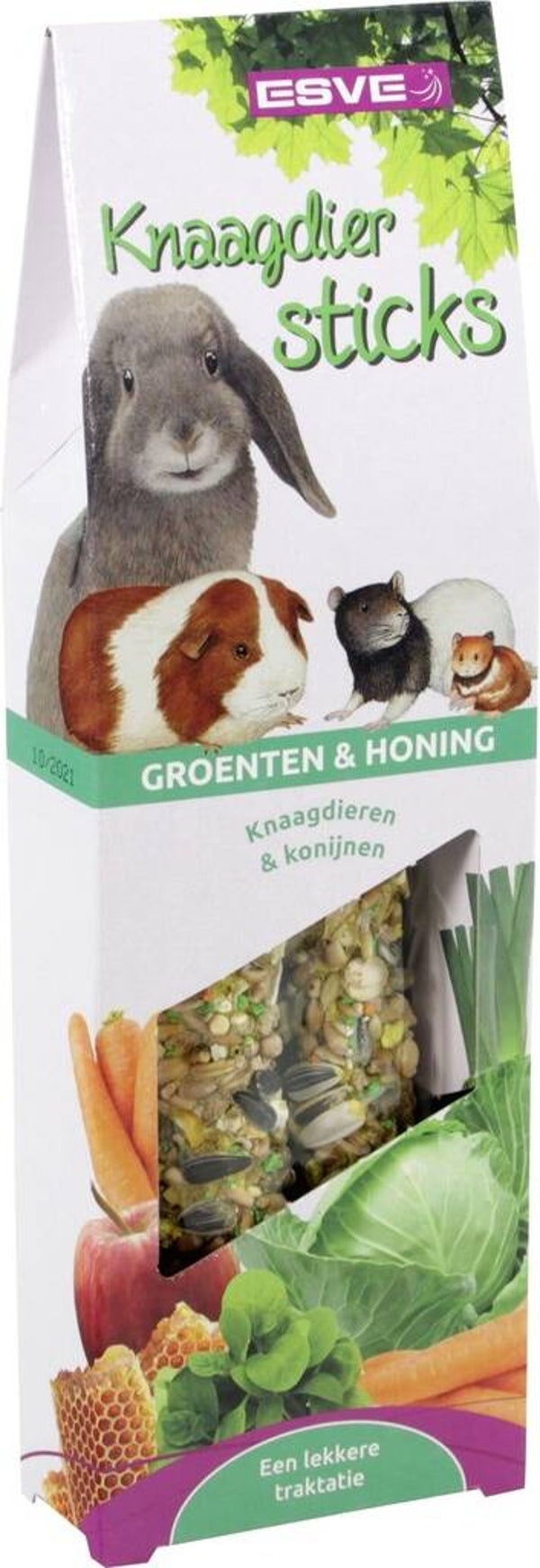 Esve Knaagdiersticks Groenten en Honing 7x2stuks