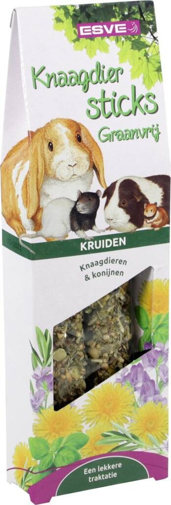 Esve Knaagdiersticks Kruiden Graanvrij 7x2stuks