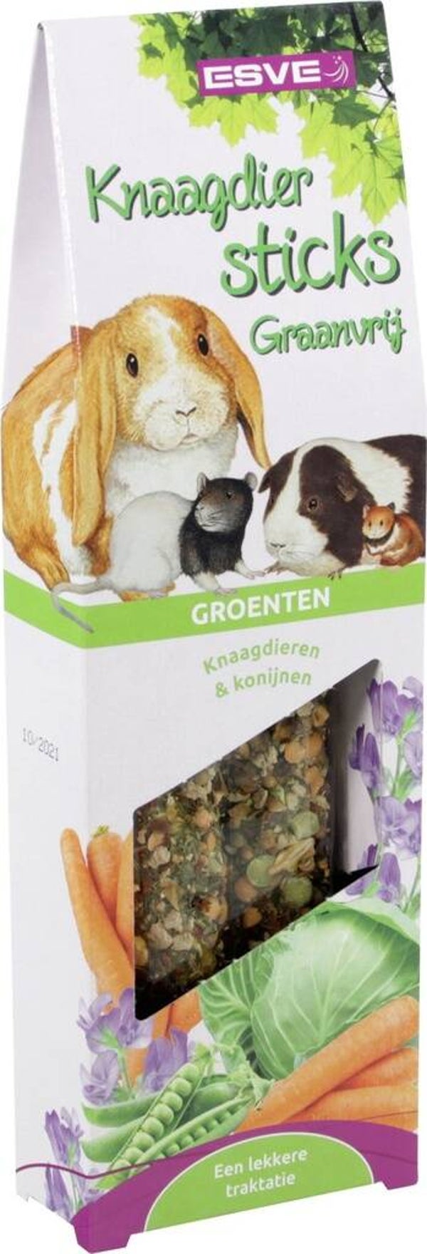 Esve Knaagdiersticks Groenten Graanvrij 7x2stuks