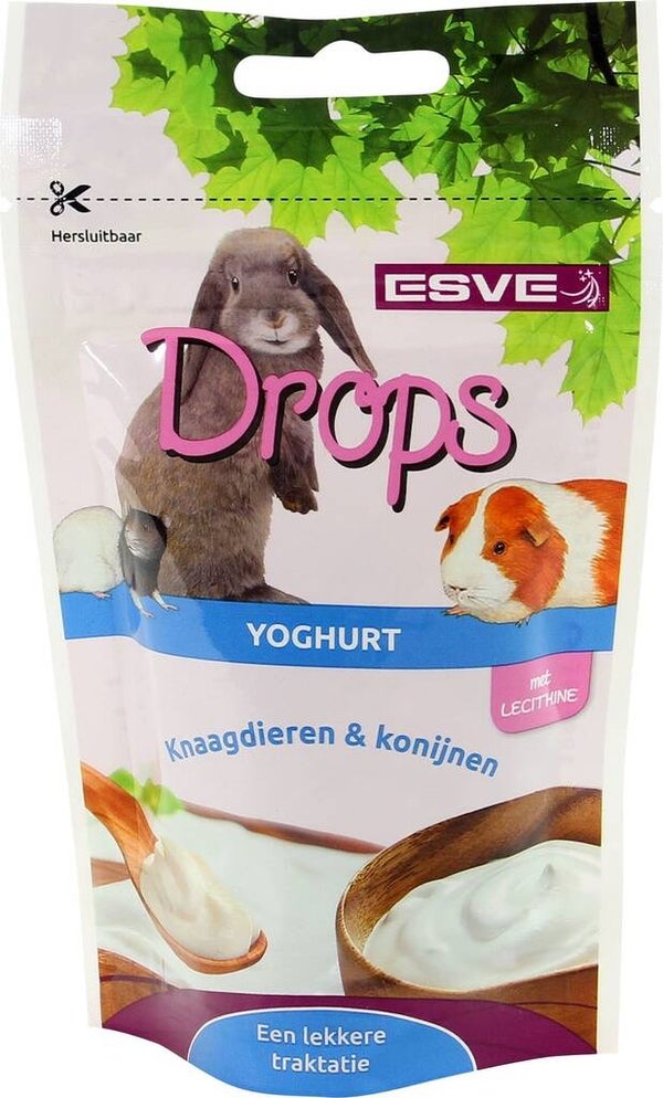 Esve Knaagdier Drops Yoghurt 75gram