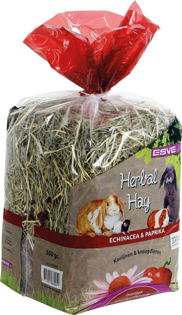 Esve Herbal Hay Echinacea&Paprika 6x500gram