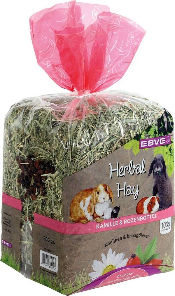 Esve Herbal Hay Kamille&Rozenbottel 6x500gram