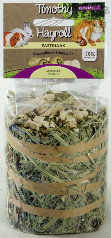 Esve Timothy Hay Roll Pastinaak 8x100gram