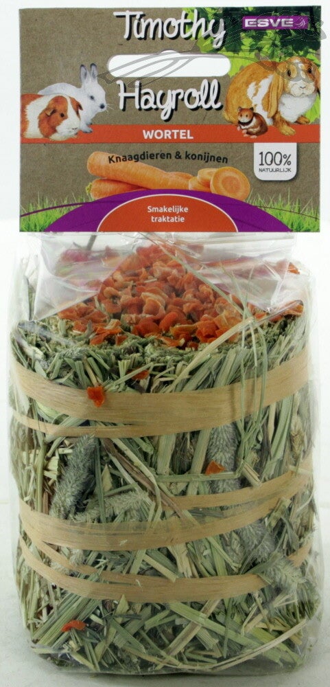 Esve Timothy Hay Roll Wortel 8x100gram