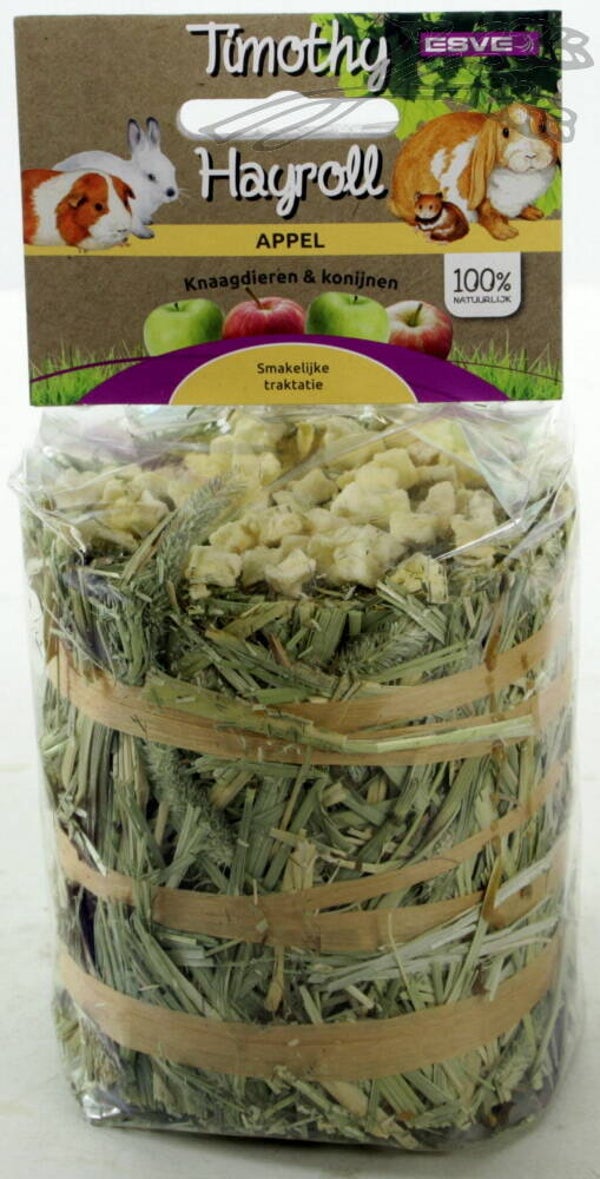 Esve Timothy Hay Roll Appel 8x100gram