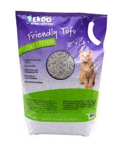 Ekoo Tofu Catlitter Active Coal 12liter