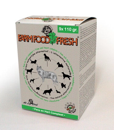 Farm Food Fresh compleet pens&hart 8x9x110gram