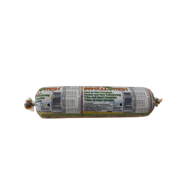 Farm Food Fresh compleet worst pens&hart 40x250gram
