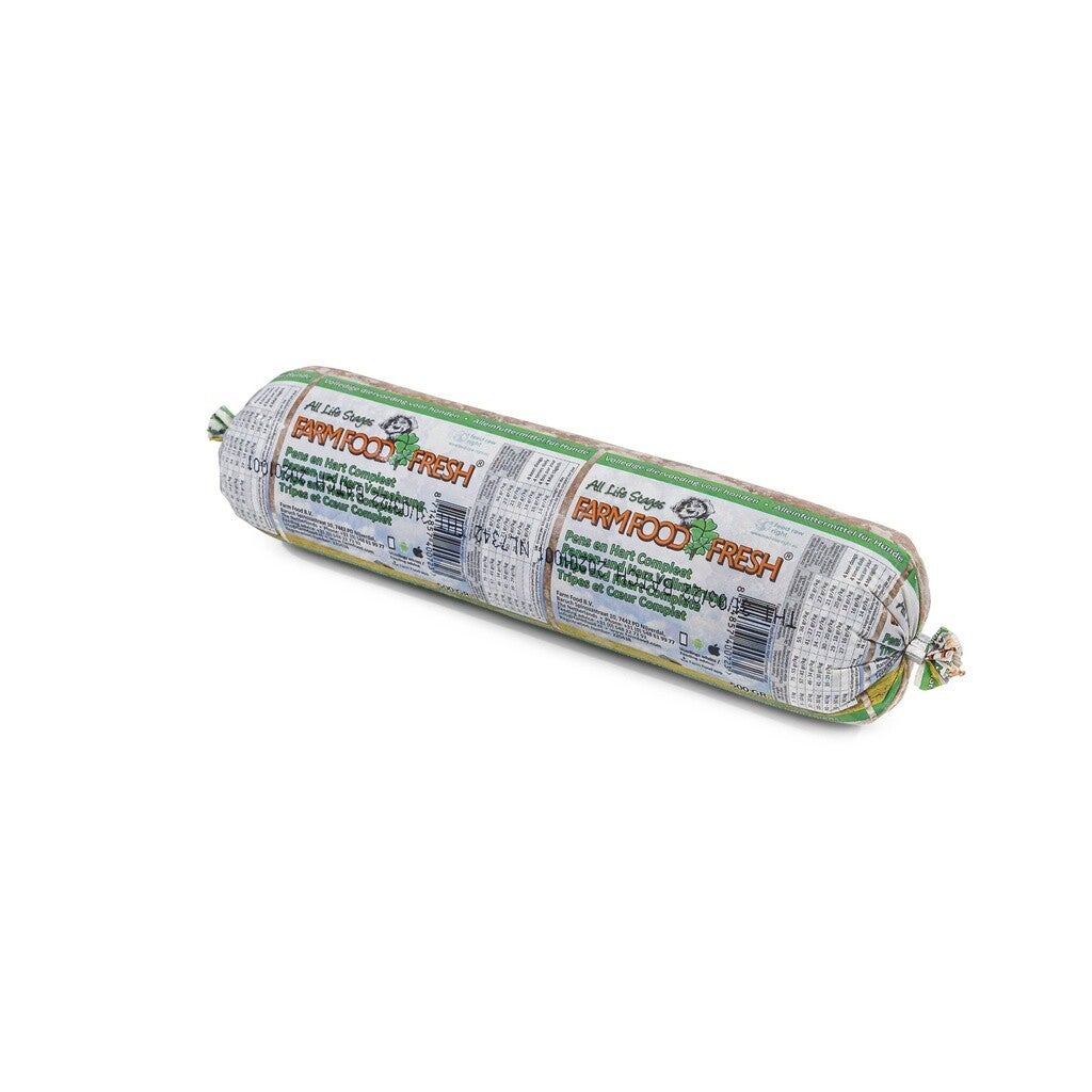 Farm Food Fresh compleet worst pens&hart 20x500gram