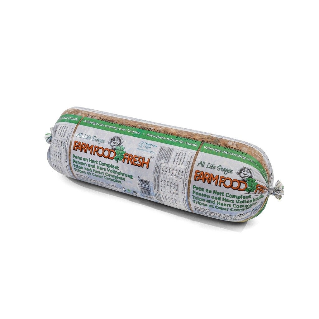 Farm Food Fresh compleet worst pens&hart 10x1kg