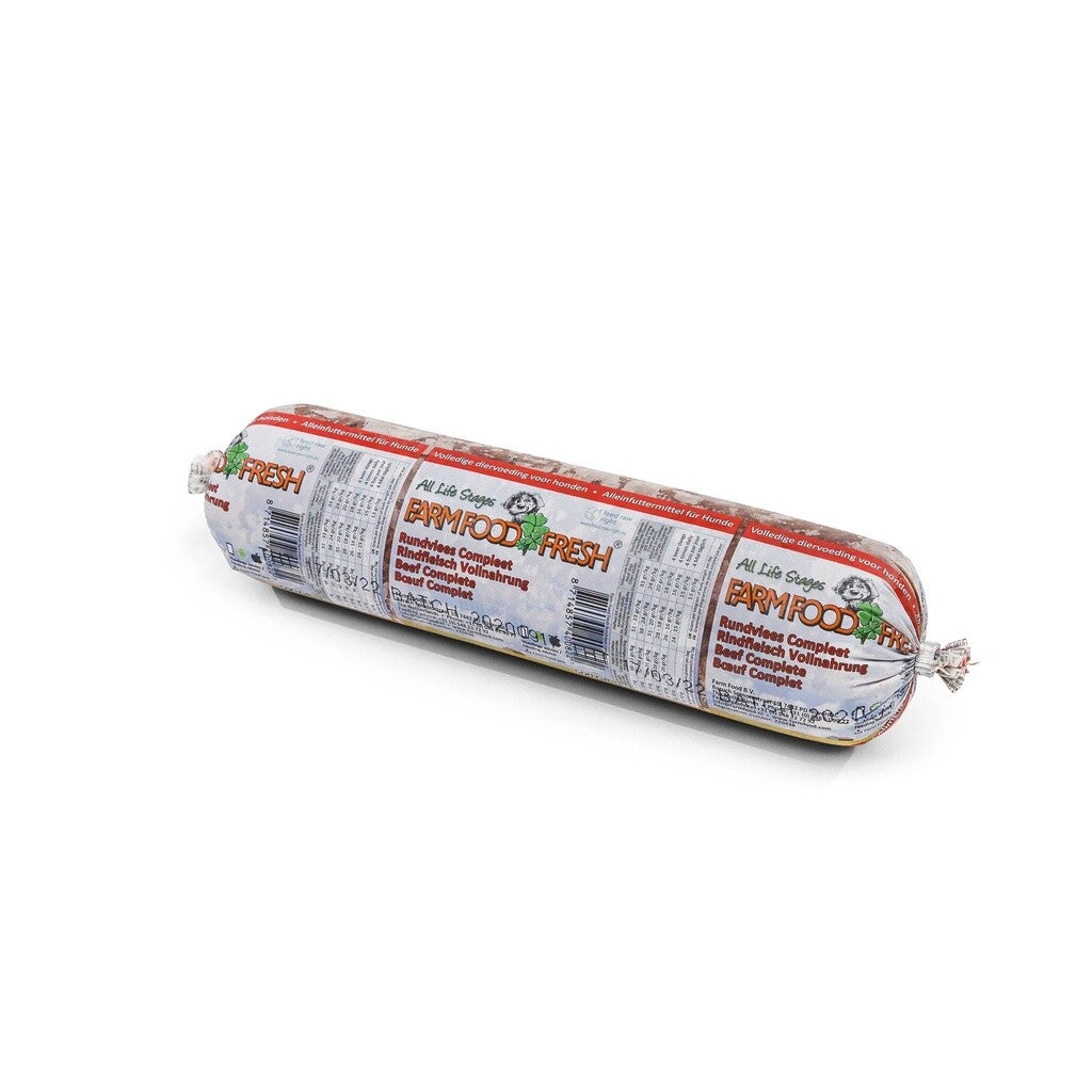 Farm Food Fresh compleet worst rundvlees 20x500gram