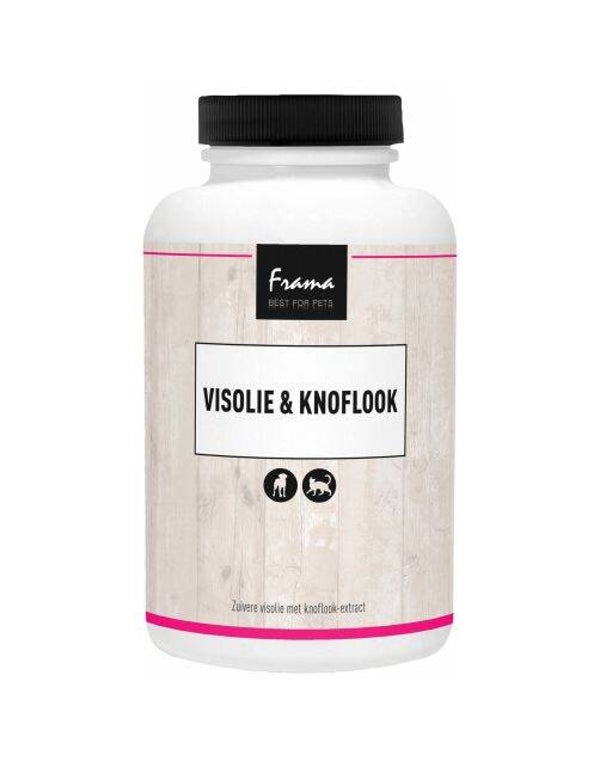 Frama Visolie & Knoflook 200capsules