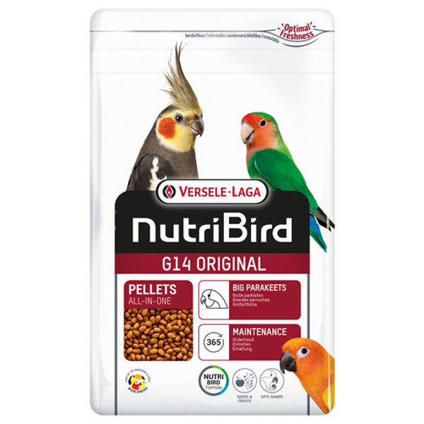 Nutribird G14 Original grote parkiet 2x1kg