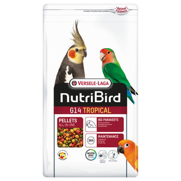 Nutribird G14 Tropical grote parkiet 3kg