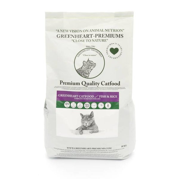 Greenheart Cat Fish & Rice 10kg