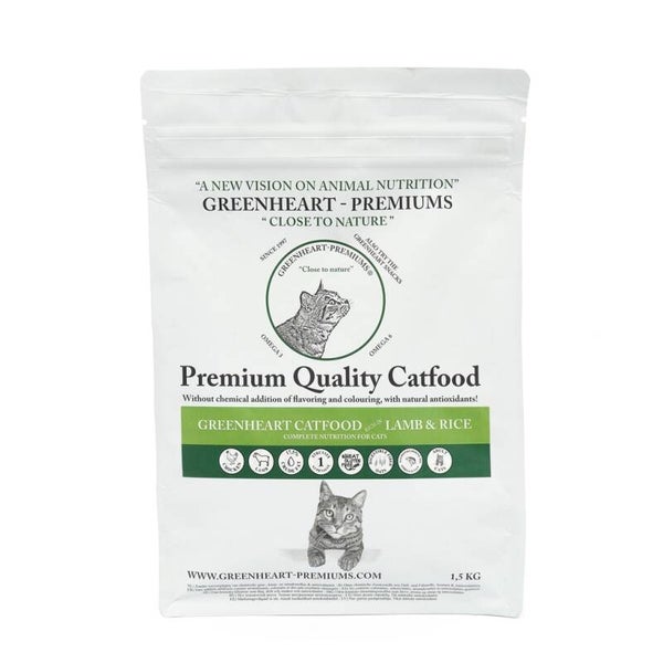 Greenheart Cat Lamb & Rice 1,5kg