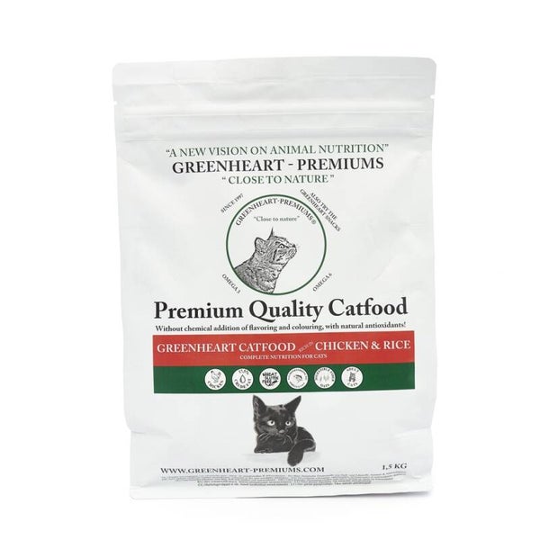 Greenheart Cat Chicken & Rice 1,5kg