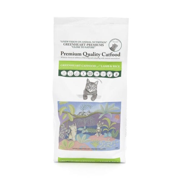 Greenheart Cat Lamb & Rice 4kg